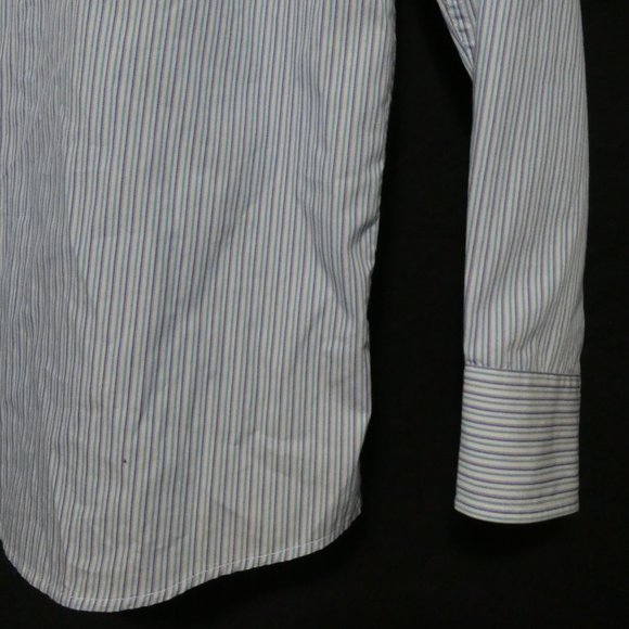 ANDREW FEZZA, size 12, striped button down dress shirt, GUC - Picture 16 of 16